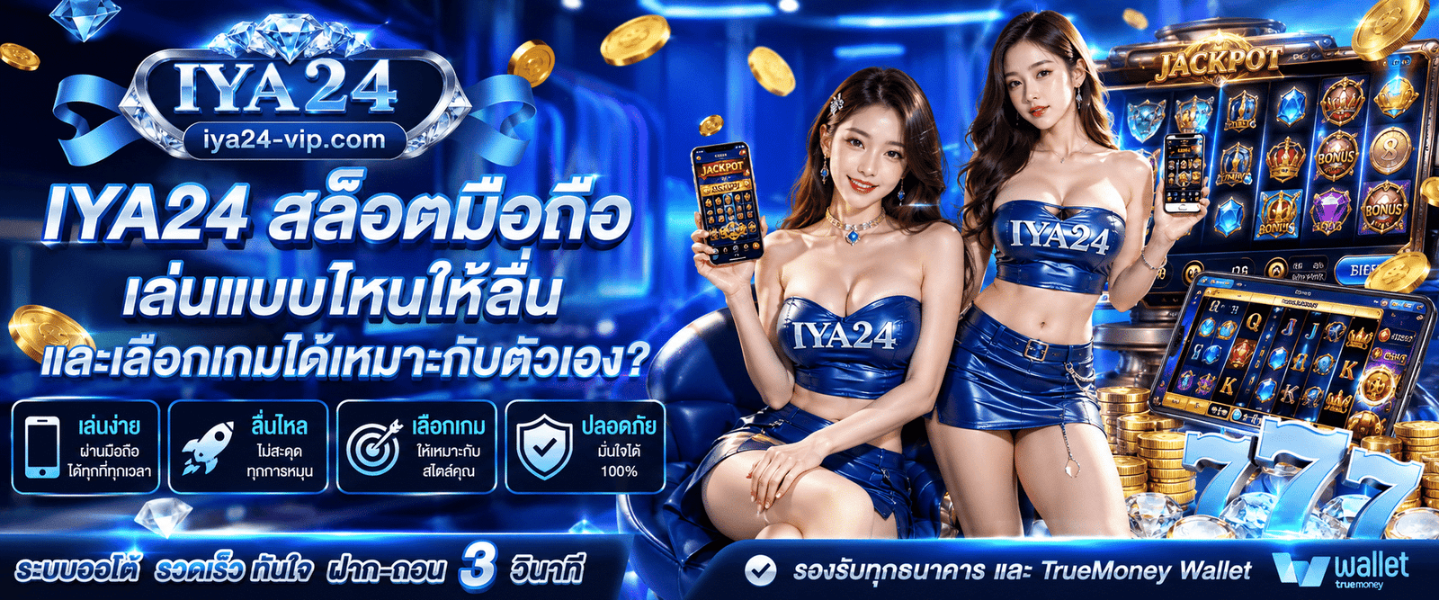 IYA24 สล็อตมือถือ เล่นแบบไหนให้ลื่นและเลือกเกมได้เหมาะกับตัวเอง?